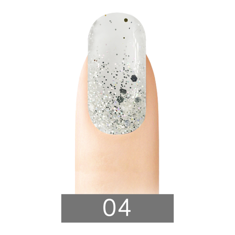 Cre8tion Nail Art Glitter, 004, 0.5oz KK1031 